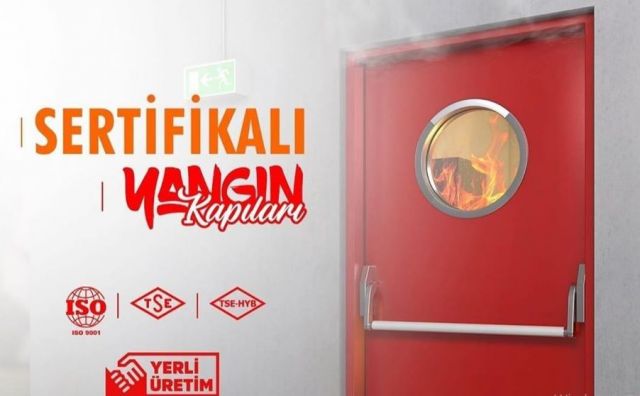 İstanbul Sertifikalı Yangın Kapıları